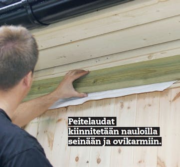 Autotalli paketti: Ikkunat ja ovet Autotalli paketti